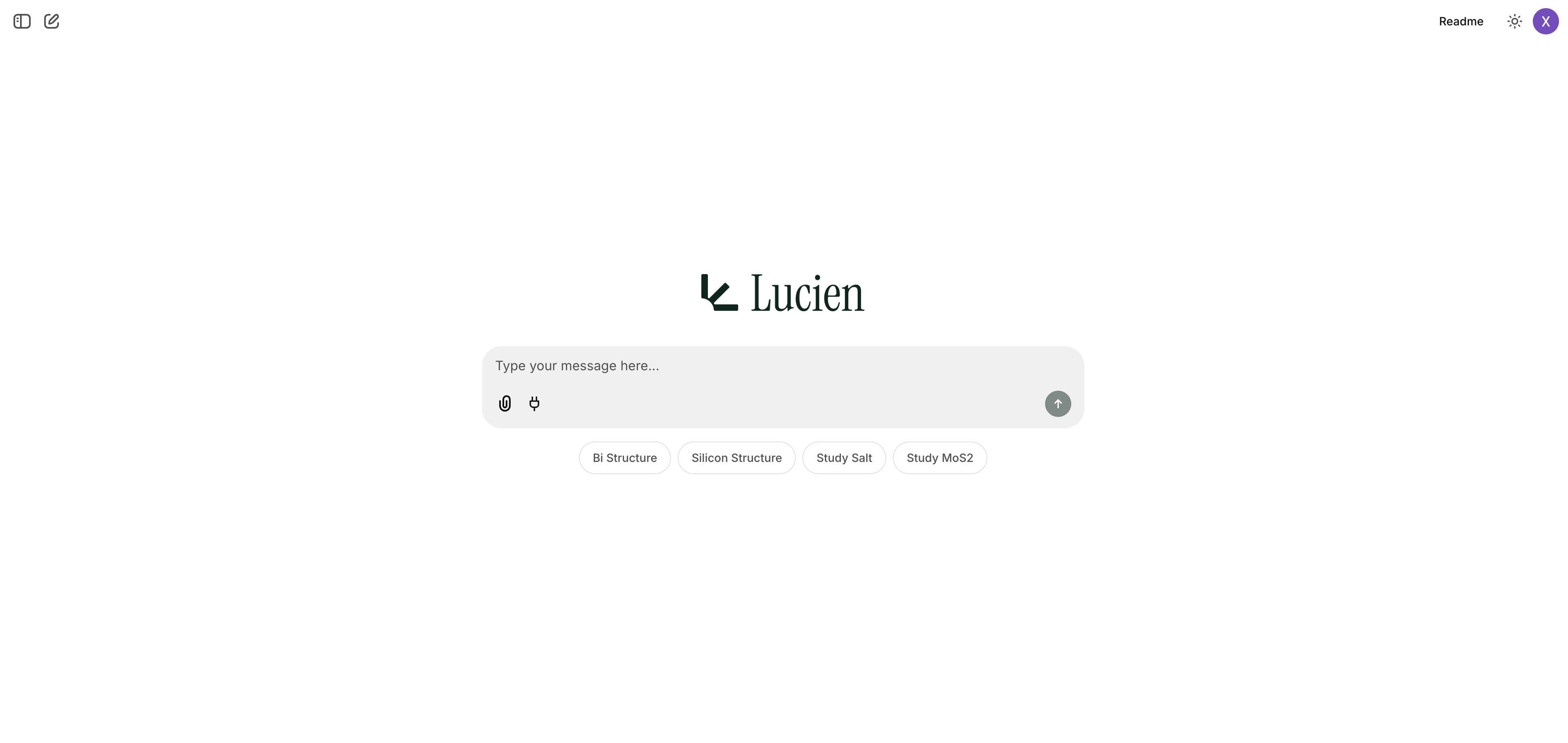 Lucien computational details screen